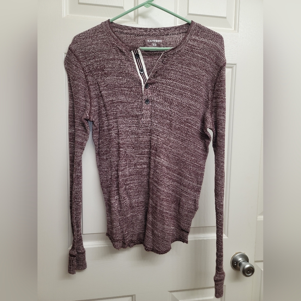 Express men's M long sleeve shirt